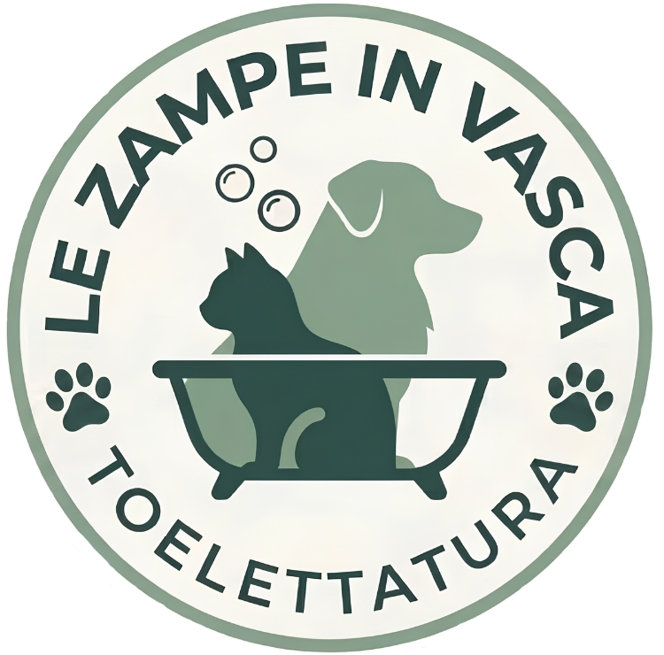 Le zampe in vasca